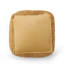 Pouf carré en microfibre Spongy, jaune-1204235992-1204235997-1204235968