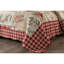  Ensemble de courtepointe réversible en microfibre beige et rouge de trois articles-1107585137-1107585147