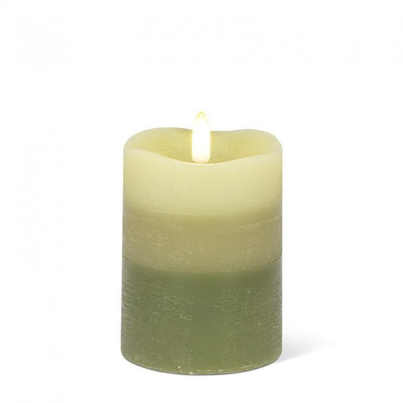 Petite bougie pilier à petite couche, 4"