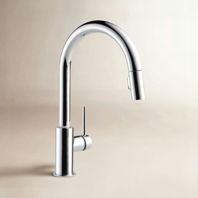 Trinsic Pull Down Sprayer Kitchen Sink Faucet, Single Handle Kitchen Faucet
