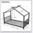 Metal House Platform Bed-357066719