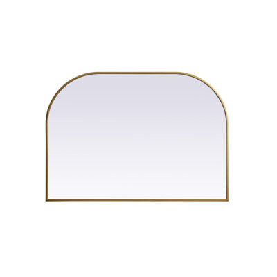 Sabine Metal Wide Arch Wall Mirror