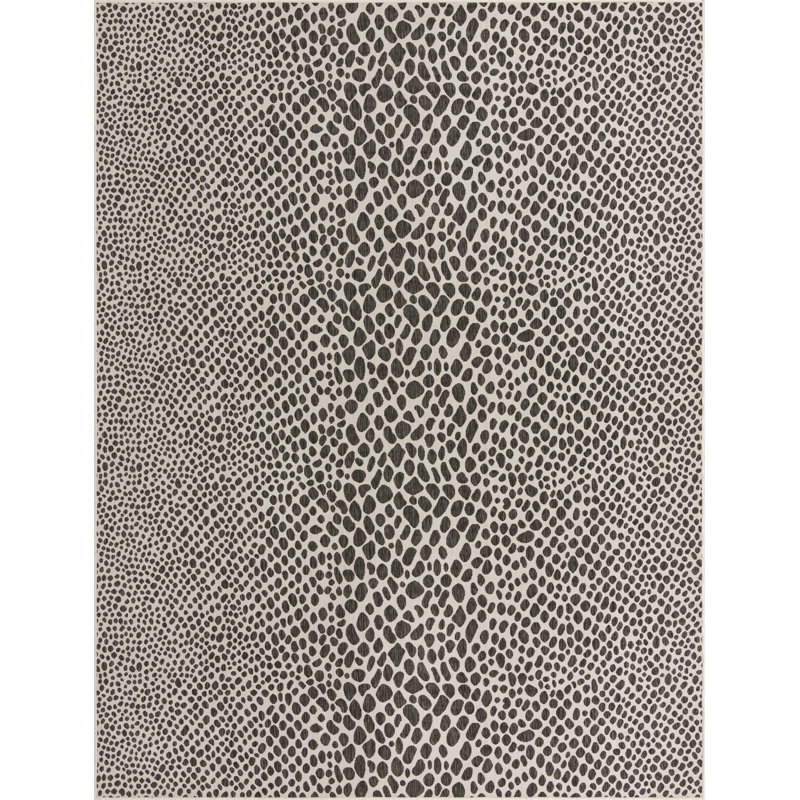 Outdoor Destiny Rug Char Color, Rectangle 10' x 13'1"