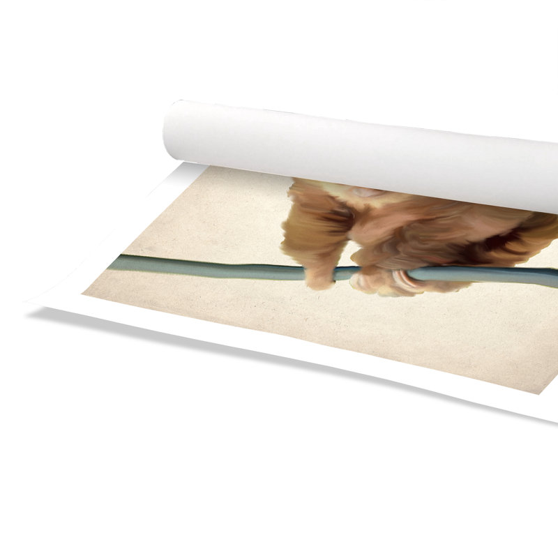 Rolled Take It Easy Paper Print, 40" H x 28" W x 1" D
