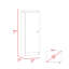 Rectangle garde-manger wengé