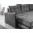 Upholstered Convertible Sectional With Storage