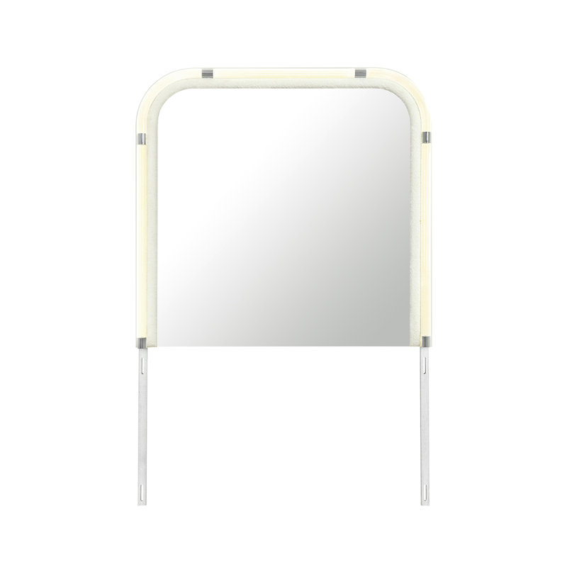 Nora Beige Mirror With LED