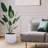 3 Piece Modern Ceramic Flowerpot, Matte White With Drainage, Suitable For Patio, Garden, Windowsills, Frost - And Heat Planters, Flowerpots Drainage Hole, All Weather Ideal Herbs, Flowers Small-1699232121