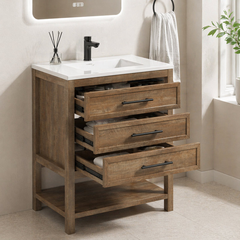 Meuble-lavabo simple 30 po Oakmere