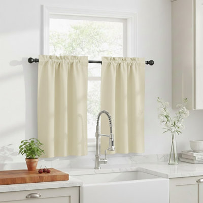 Polyester Blackout Rod Pocket Valance