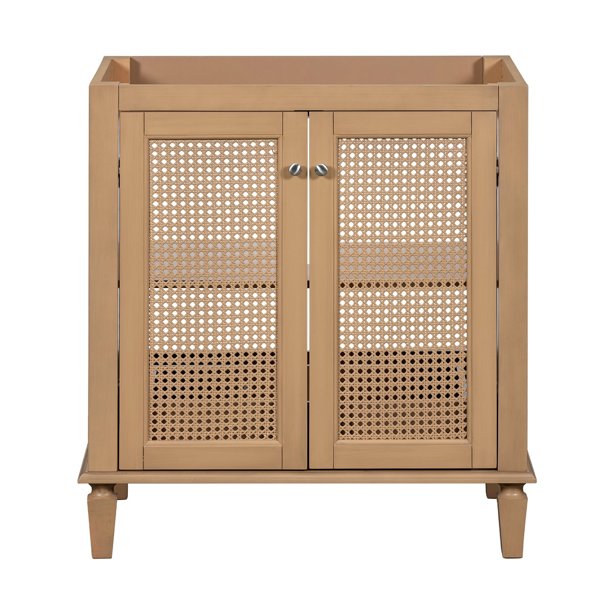 Meuble Salle De Bain / Buanderie Rebecca Mobili RE6684 – Blanc, 2 Portes, 60x48x30 Cm, Anti-humidité