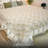 Fabdivine Luxury Block Print Cotton Quilt Floral Boho Bedding for Bedroom & Sofa-111057676-111057674