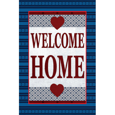 Welcome Home 2 - Wrapped Canvas Print