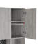 Versatile Kitchen Pantry Cabinet with Charging Station and LED Lights, Ideal for Modern Homes and Efficient Storage.-1720396884