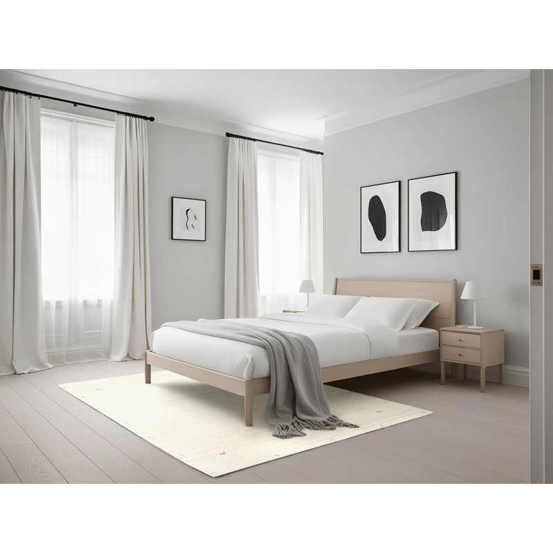 Tapis brun / beige, Rectangle 5 pi x 7 pi