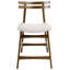 Upholstered Counter Stool with Solid Wood Frame-1718404831