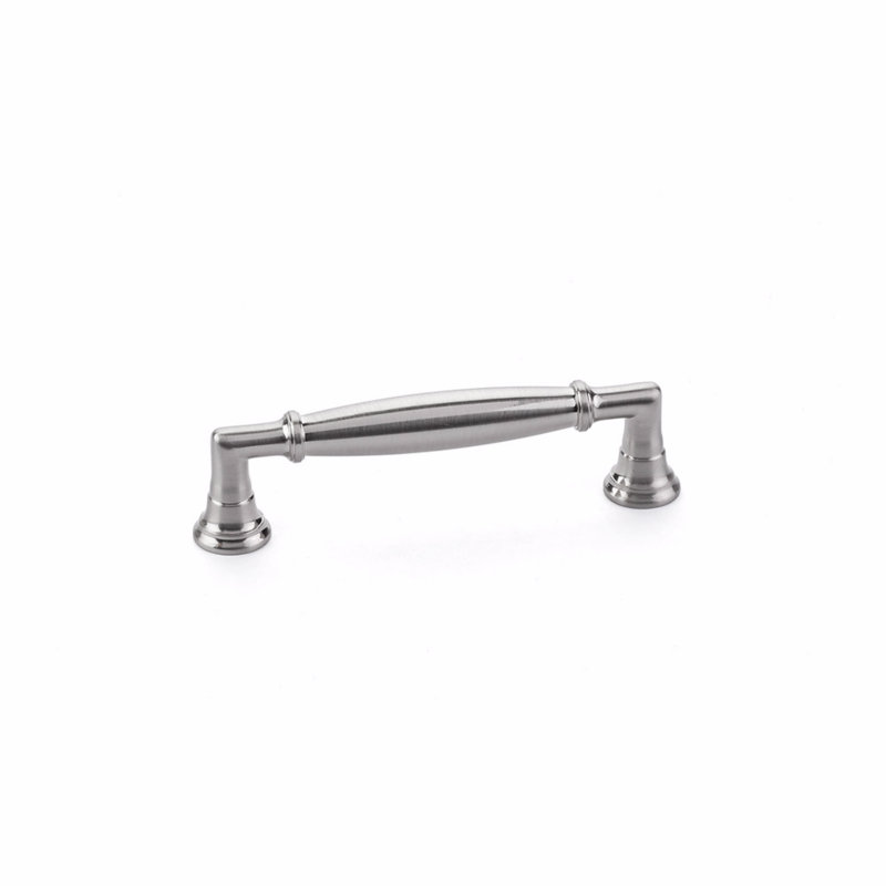 Poignée d'armoire Emtek Westwood, Nickel satiné, 3 1/2"