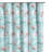  Logan Shower Curtain, Coastal Light Blue Conch Shell Print