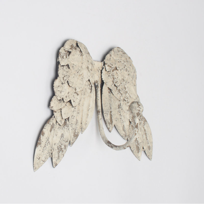 Sergio Metal Wall Mounted Required Wall Hook, Cream