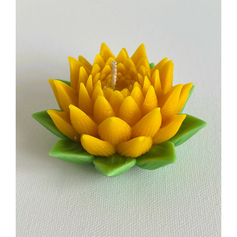 Bougie fleur de lotus