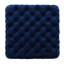 Velours bleu marine, intérieur moderne à boutons, 29,26 po x 29,26 po x 17,84 po-588557785