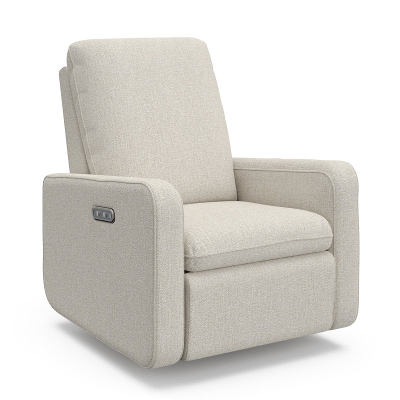 Fauteuil inclinable électrique avec USB Teddi, Dune Basketweave