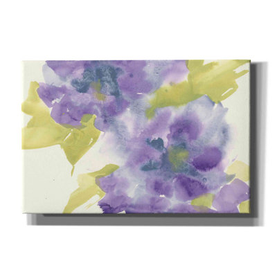 «VIolet and Gray II» par Chris Paschke, impression sur toile Giclée