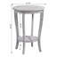 Table de bout avec rangement Nasifah