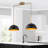 2-Light Dome Pendant Light Fixtures-2059713415