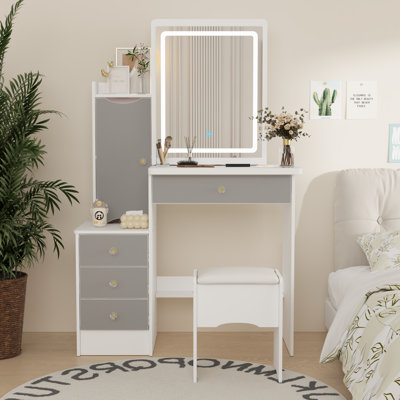 Dressing Table with Mirror