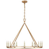 Chapman & Myers Darlana Medium Single Ring Chandelier