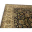 High-Quality Hand-Knotted Black And Gold Area Rug