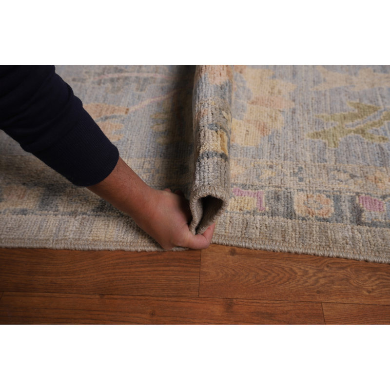 Vegetable Dye Oushak Turkish Large Rug 10x14