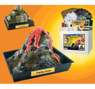 Scene-a-rama Erupting Volcano