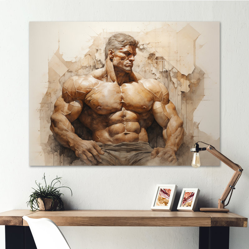 Impression sur toile Mahaley, Toile tendue, H 30 po x l 40 po x P 1,5 po