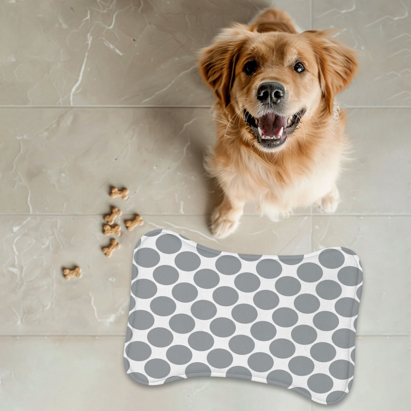 Tapis à pois 1 pièce