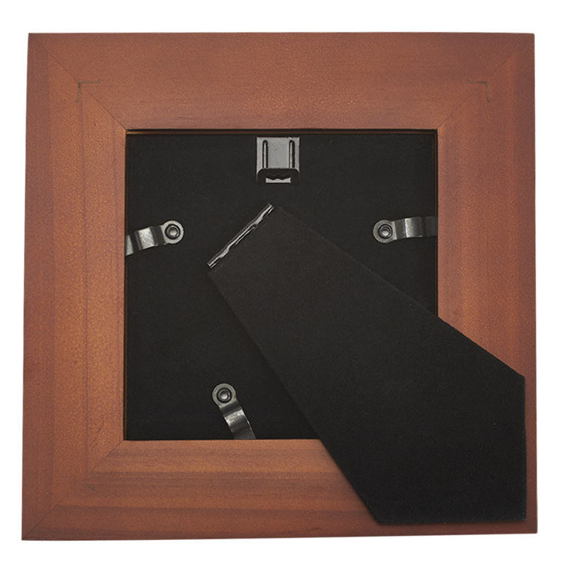 Brown Solid Wood Storage Picture Frame