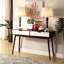 Blanche et blanche avec 2 tiroirs, Mid-Century moderne pour table de rangement