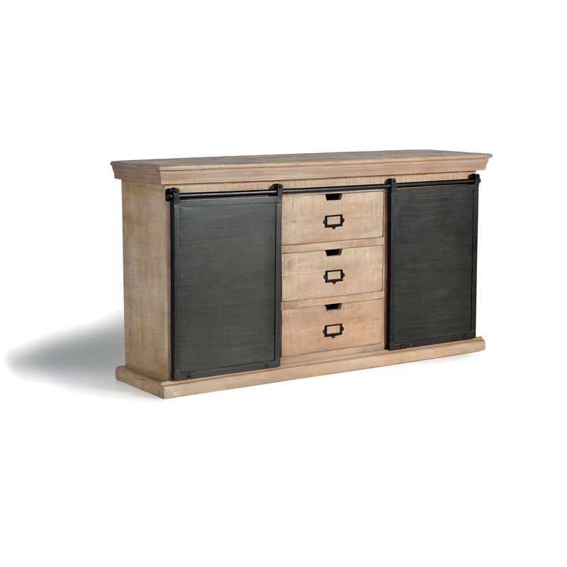 Mishler 160cm Solid Wood Sideboard