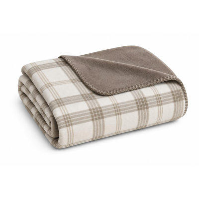 Jeté réversible en chenille Martha Stewart Maren