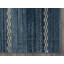 Tapis rayé bleu-436496384