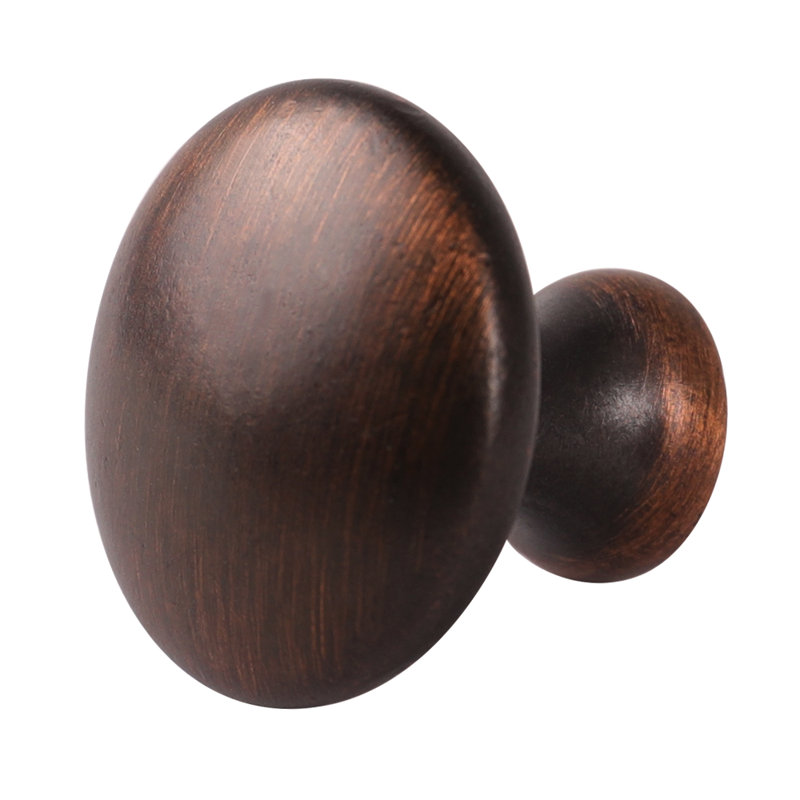 1 Diameter Mushroom Knob Multipack, Oil Rubbed Bronze