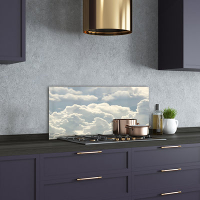 Lukeanthony 50cm W x 100cm L Glass Peel and Stick Panel