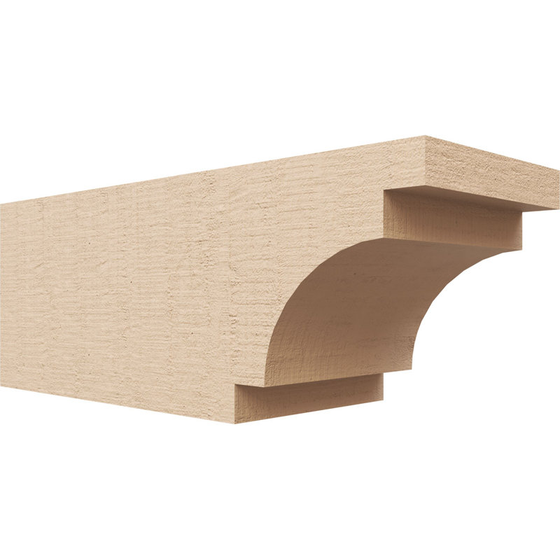 Bois de méditerranée TimberThane Ra partier, brun clair apprêté, H 6 po x l 16 po x P 6 po