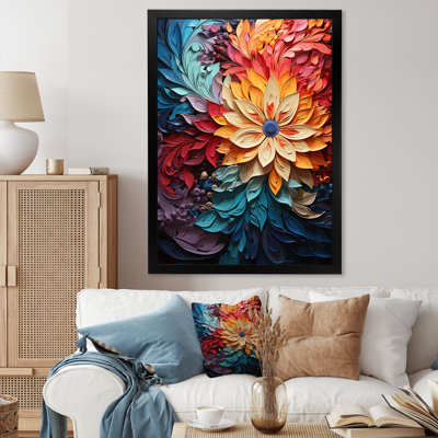 Granier " Kaleidoscopic Curl Flower Spiral "