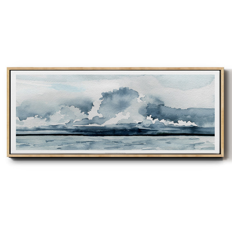 «Passing Rain Storm II», toile encadrée, H 12 po x l 30 po