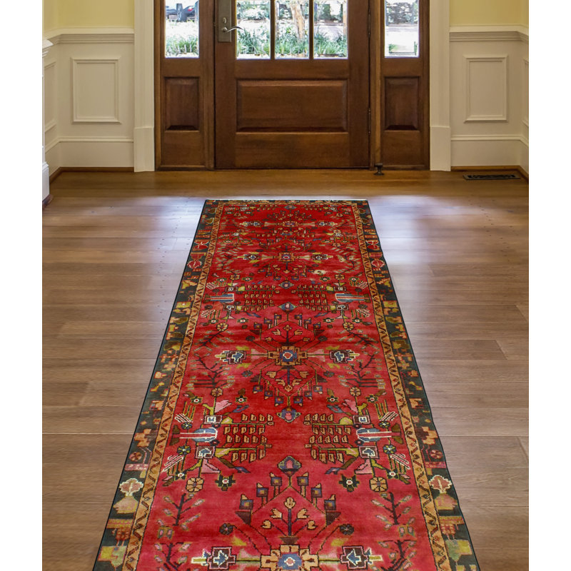 Khylar Distressed Widad Red Runner