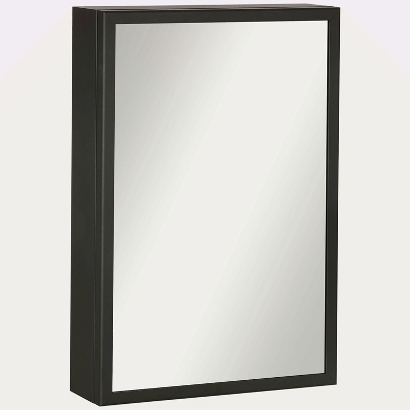 Armoire murale pour salle de bain, Noir