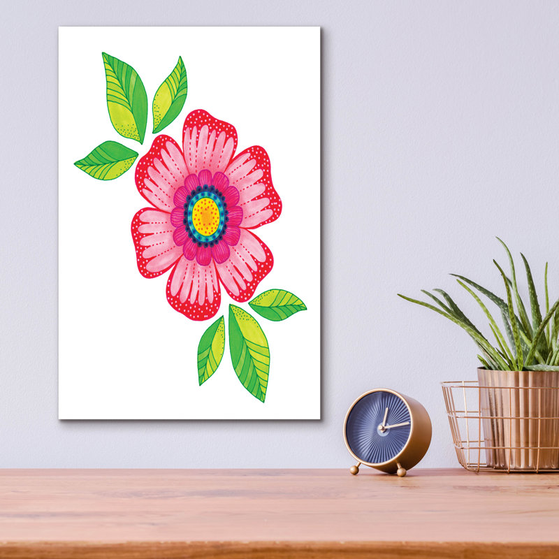 "Marker Flower" par Hello Angel, H 16 po x l 12 po x P 0,13 po