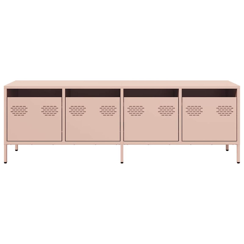 Ayele Unfinished TV Stand for TVs up to 24", Pink, 135cm